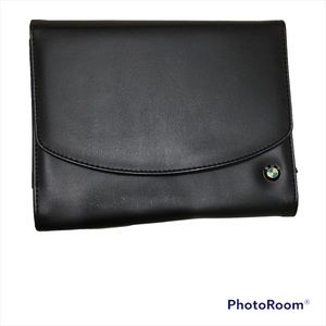 BMW 9x7 Owners Manual Faux Leather Case Jacket Holder Pouch